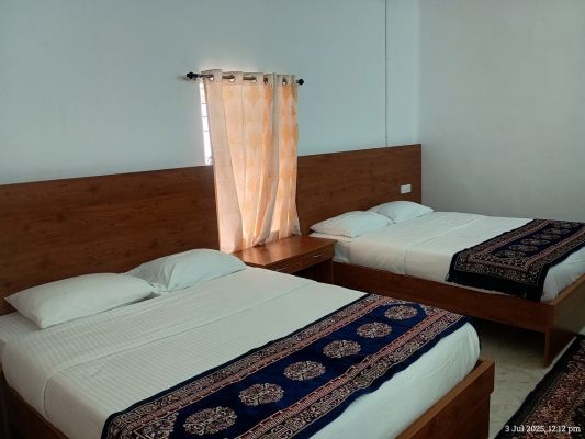 Brown Guest Room Non AC